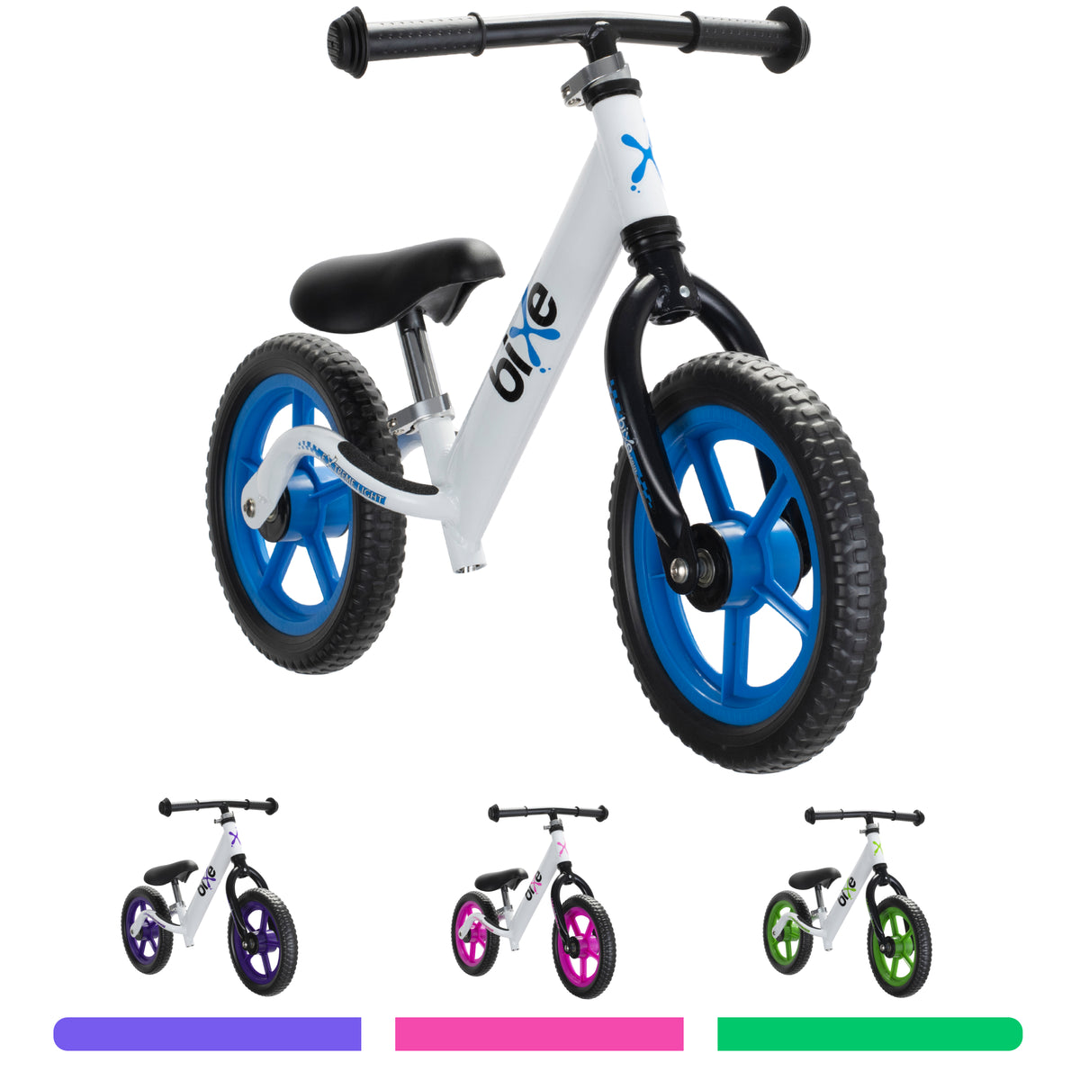 Balance bike online white